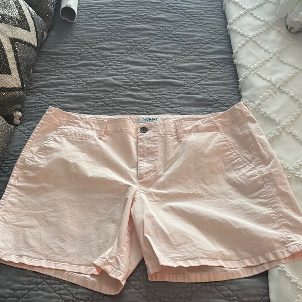 Old Navy Blush Pink Casual Shorts